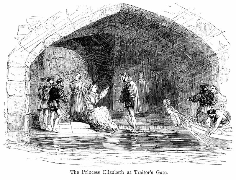 The Princess Elizabeth at Traitor’s Gate