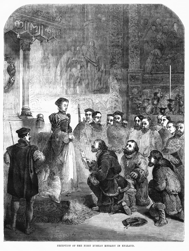 Reception of the First Russian Embassy in England