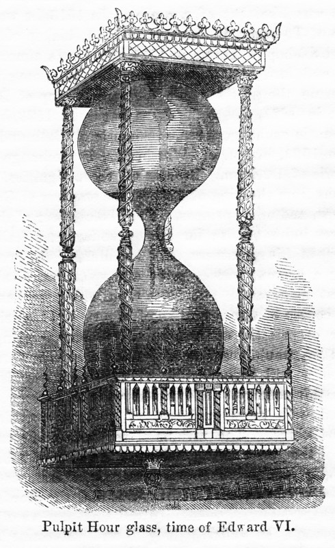 Pulpit Hour Glass