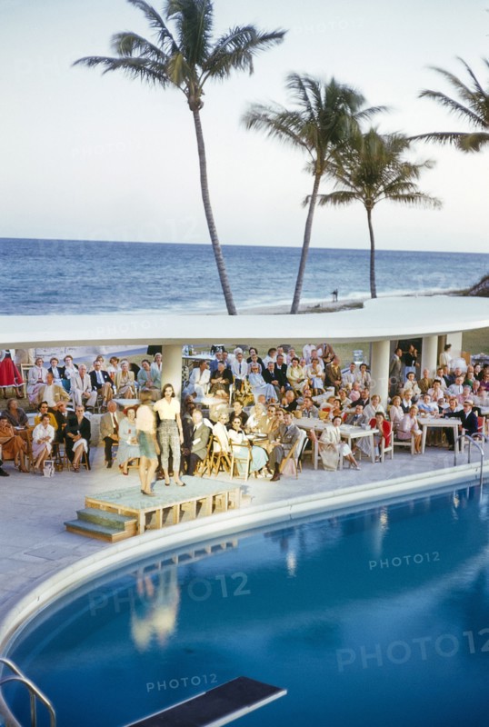 Poolside Fashion Show
