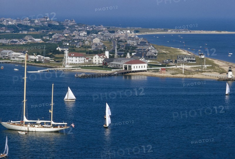 High Angle View of Nantucket