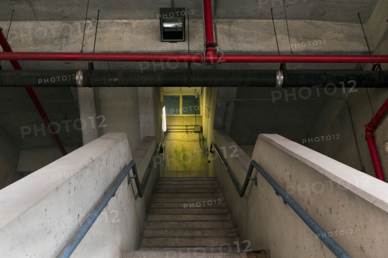 Stairway in Parking Garage