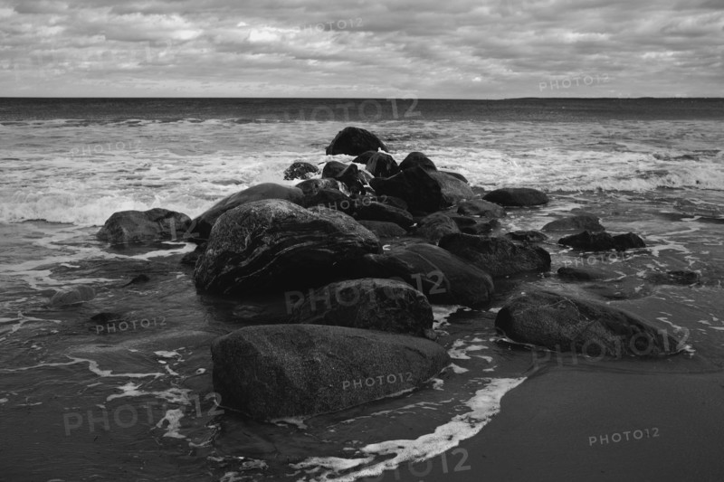 Black Rocks at Low Tide