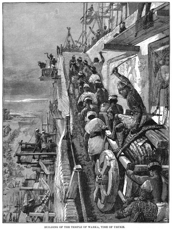 Building of the Temple of Warka