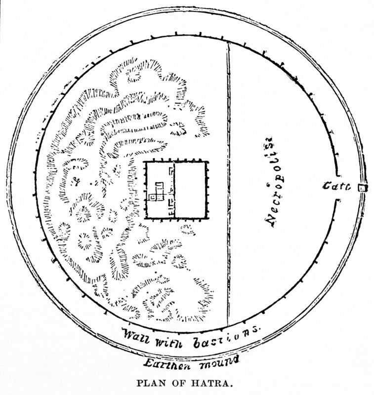 Plan of Hatra