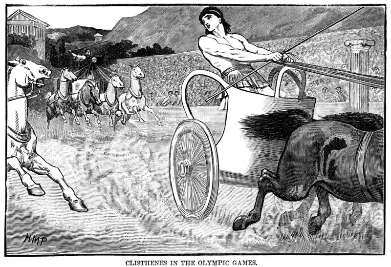 Clisthenes in the Olympic Games