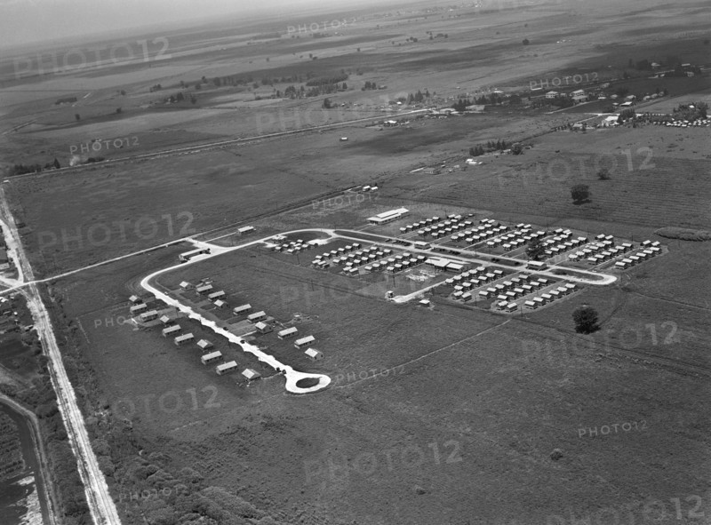 High Angle View of Osceola Migratory Labor Camp