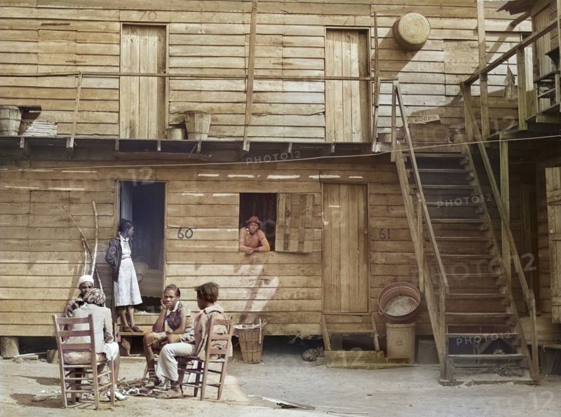 Housing for African-American Migratory Vegetable Pickers