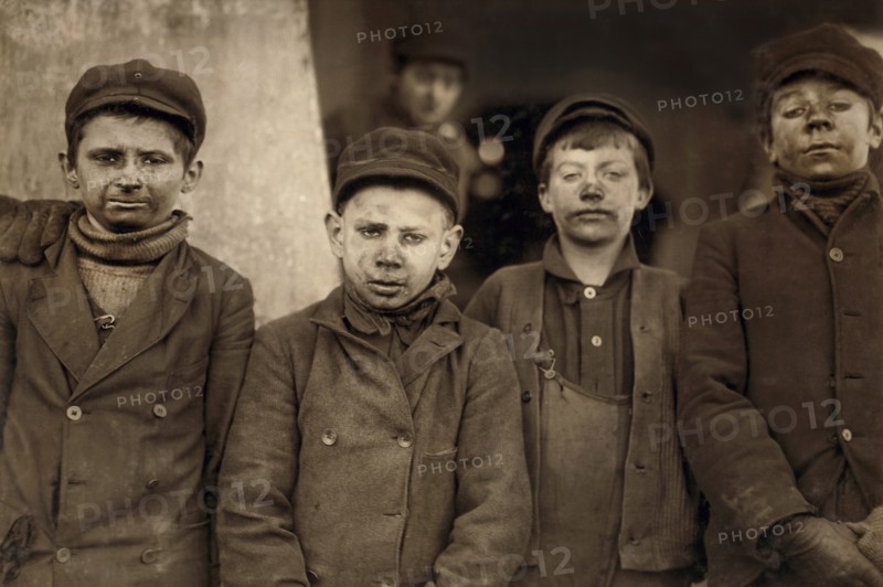 Four coal breaker boys