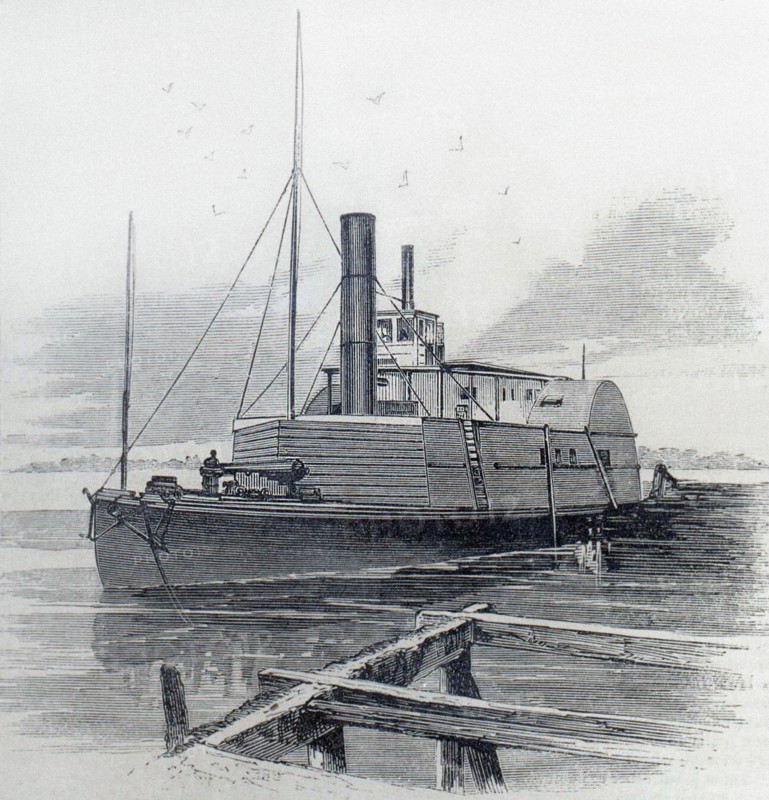 Robert Smalls escaped slavery during American Civil War while captain aboard Gun-boat "Planter" out of Charleston