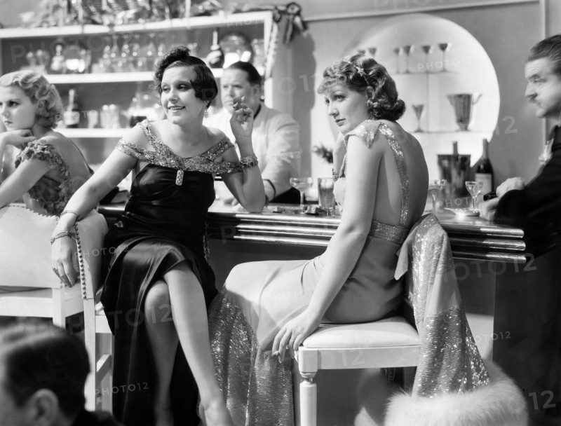 Fifi D'Orsay (left) Kathryn Sergava (right)