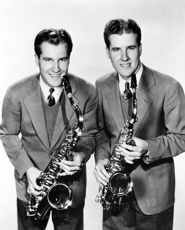 Two Saxophonists from Fred Waring and his Pennsylvanians Orchestra