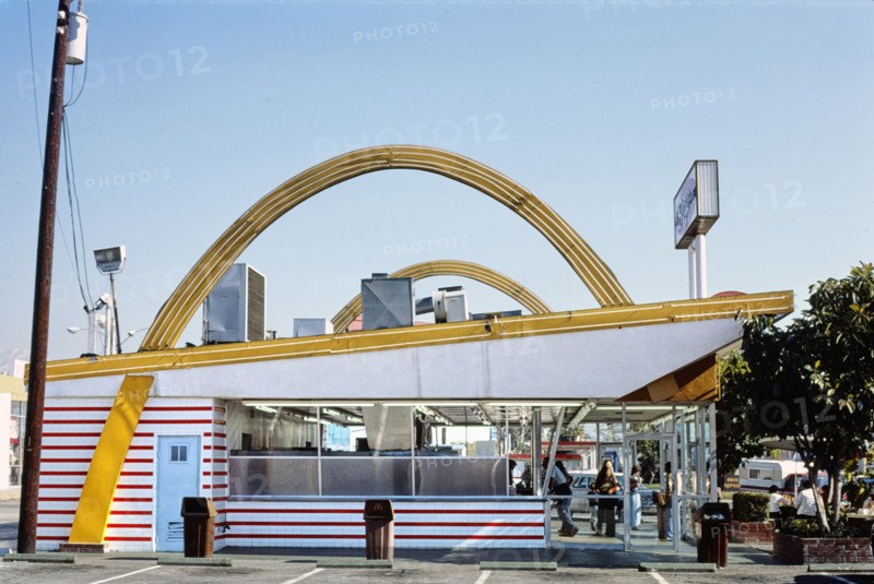 McDonald's fast food restaurant