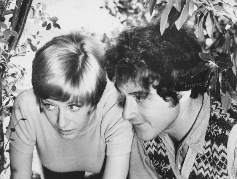 Sandy Duncan, Todd Susman, on-set of the film, "Star Spangled Girl", Paramount Pictures, 1971