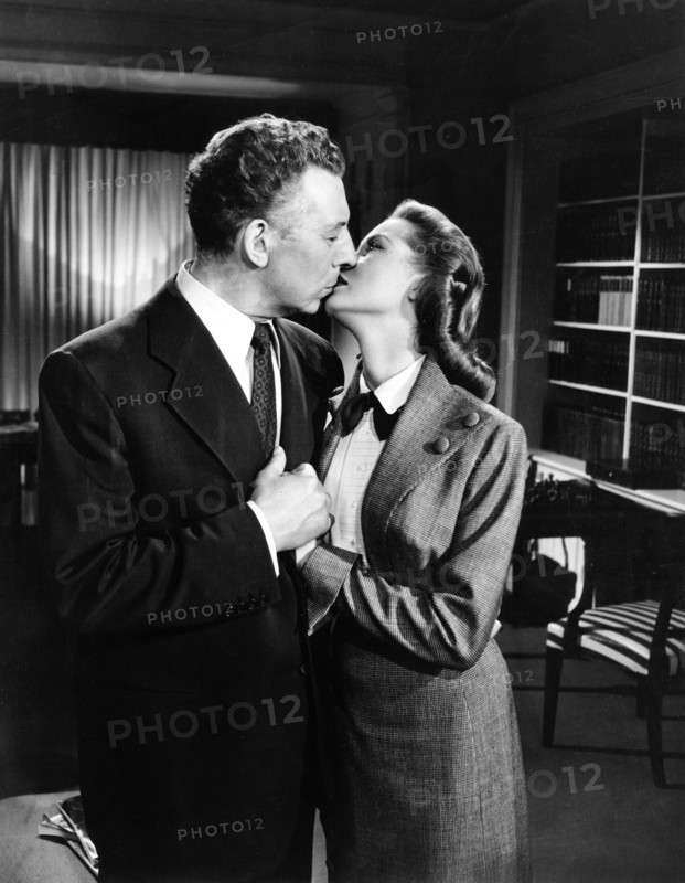 Ezio Pinza, Janet Leigh, on-set of the film, "Strictly Dishonorable", MGM, 1951