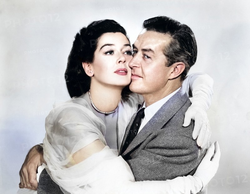Rosalind Russell, Ray Milland, on-set of the film, "A Woman Of Distinction", Columbia Pictures, 1950