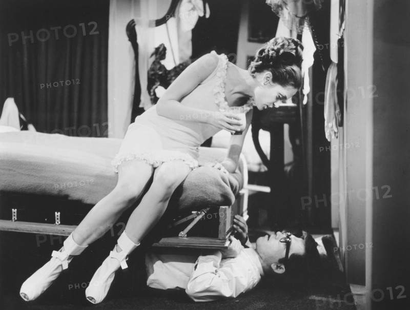 Elizabeth Hartman, Peter Kastner, on-set of the film, "You're A Big Boy Now", Warner Bros., 1966
