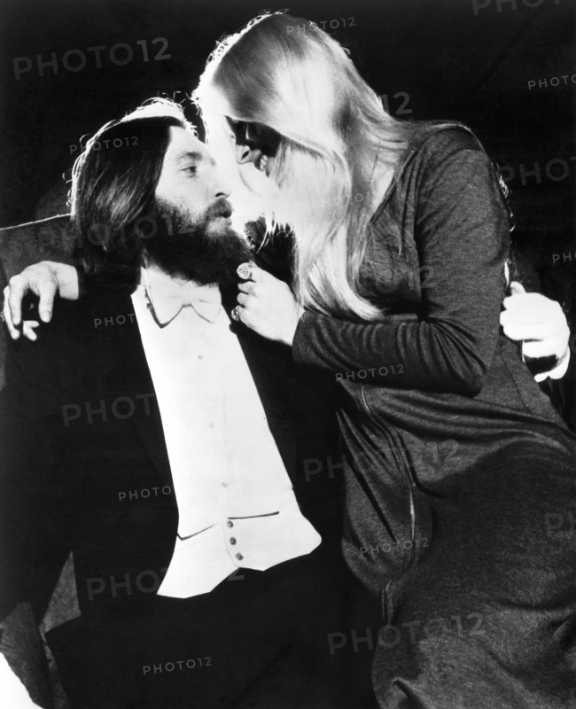 Ronald Ulrich, Randall Carpenter, on-set of the film, "Cannibal Girls", Cinepix Film Properties, American International Pictures, 1973
