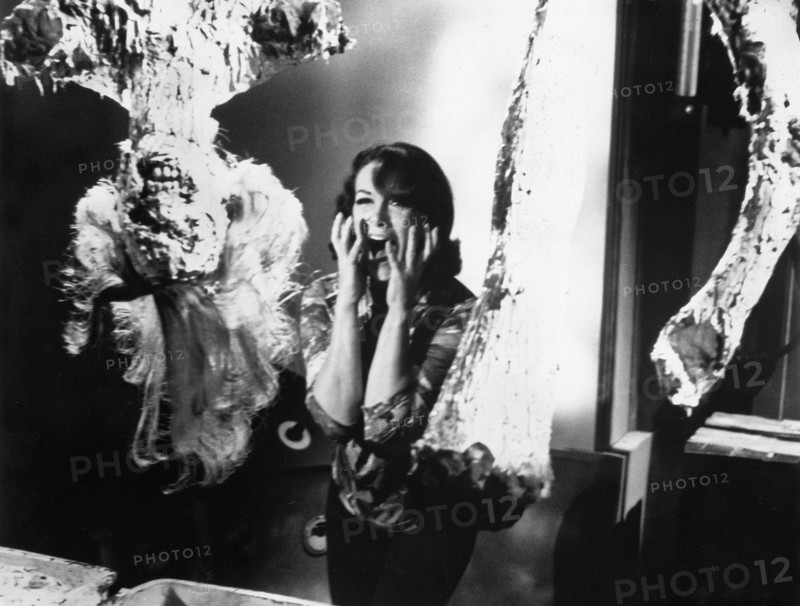 Yanka Mann, on-set of the film, "Flesh Feast", Viking International Pictures, Cineworld Pictures, 1970