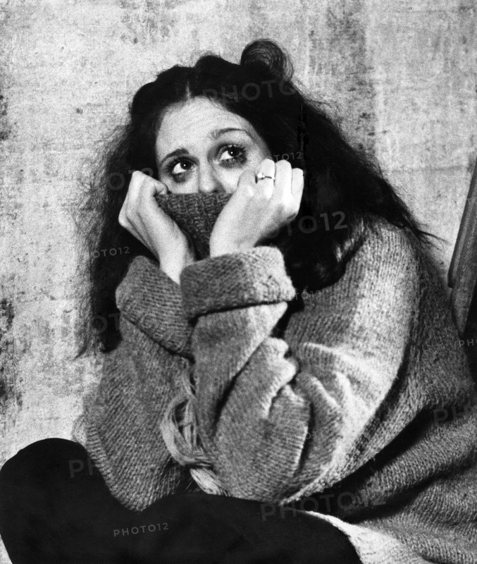 Caitlin O'Heaney, on-set of the film, "He Knows You're Alone", MGM, United Artists, 1980