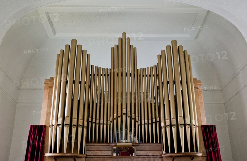 Pipe organ, First Congregational Church, Searsport, Maine, USA