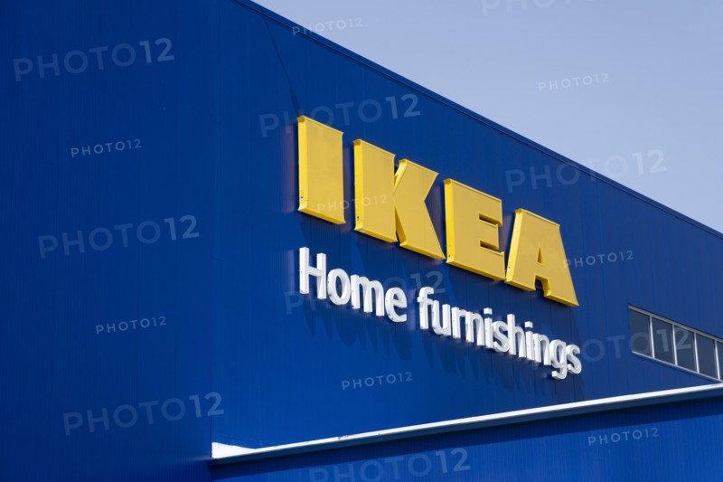 IKEA Home Furnishings Store, building exterior, Stoughton, Massachusetts, USA