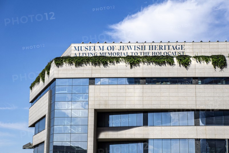 Museum of Jewish Heritage, building exterior, Battery Park City, New York City, New York, USA