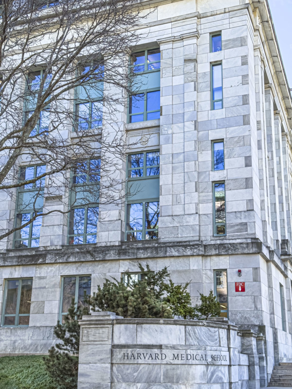 Harvard Medical School, building exterior, Boston, Massachusetts, USA