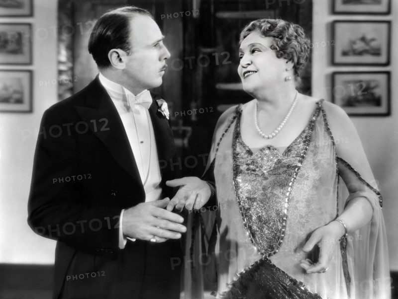 Roland Young, Alison Skipworth, on-set of the film, "A Lady's Profession", Paramount Pictures, 1933