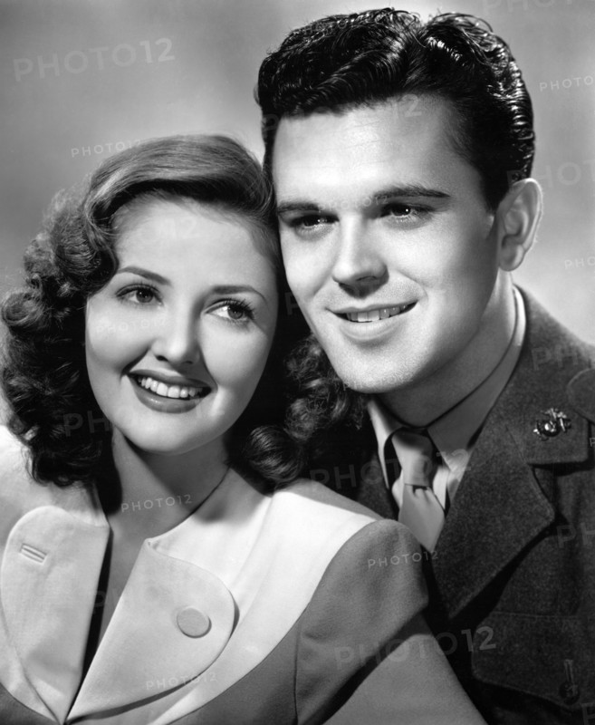 Martha Vickers, Richard Martin, publicity portrait for the film, "Marine Raiders", RKO Radio Pictures, 1944