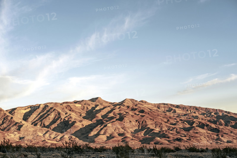 Rugged mountain terrain, Death Valley National Park, California, USA