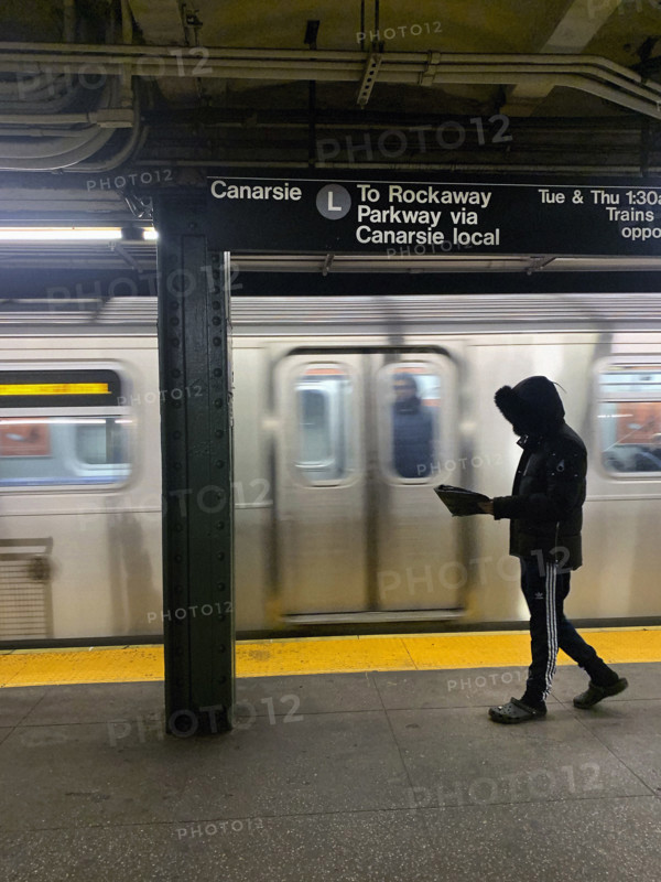 L Train Subway Station, Williamsburg, Brooklyn, New York, USA