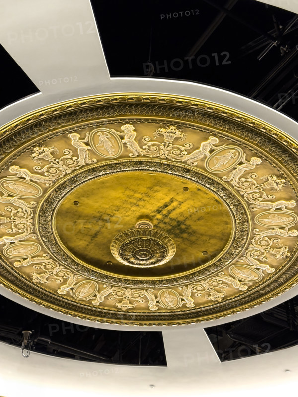 Ceiling detail, The Samuel J. Friedman Theatre, New York City, New York, USA
