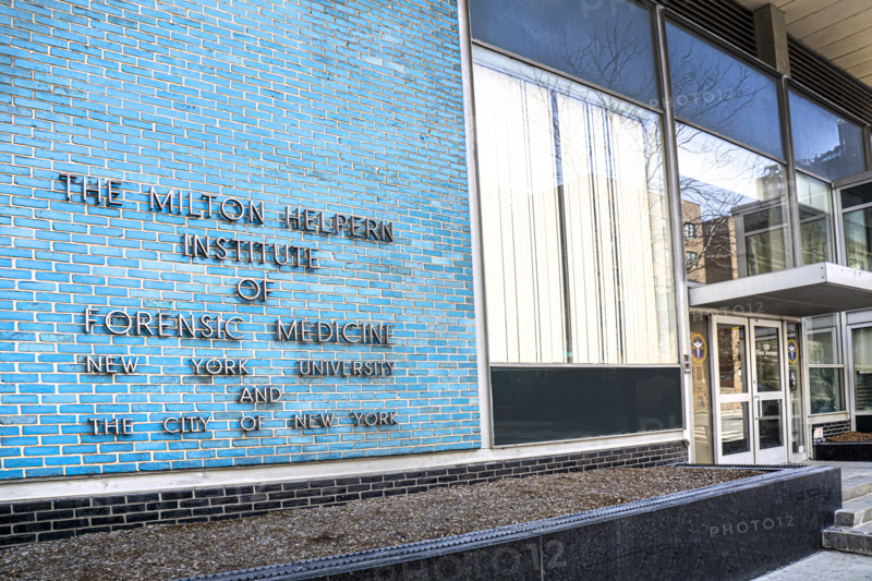 The Milton Helpern Institute of Forensic Medicine, New York University and the City of New York, building exterior, New York City, New York, USA
