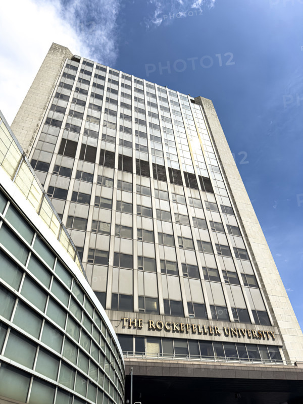 The Rockefeller University, a  private biomedical research and graduate-only university, building exterior, New York City, New York, USA