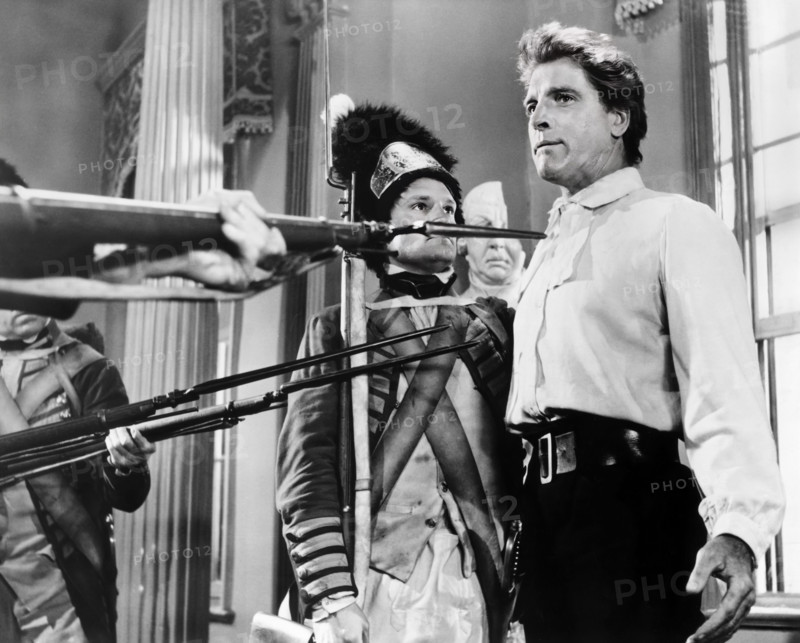 Burt Lancaster, on-set of the film, "The Devil's Disciple", United Artists, 1959