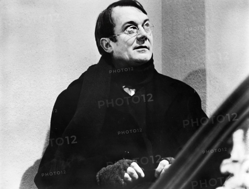 Denholm Elliott, on-set of the film, "A Doll's House", directed by Patrick Garland, Anglo-EMI Film Distributors, Paramount Pictures, 1973
