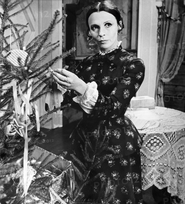 Clair Bloom, on-set of the film, "A Doll's House", directed by Patrick Garland, Anglo-EMI Film Distributors, Paramount Pictures, 1973