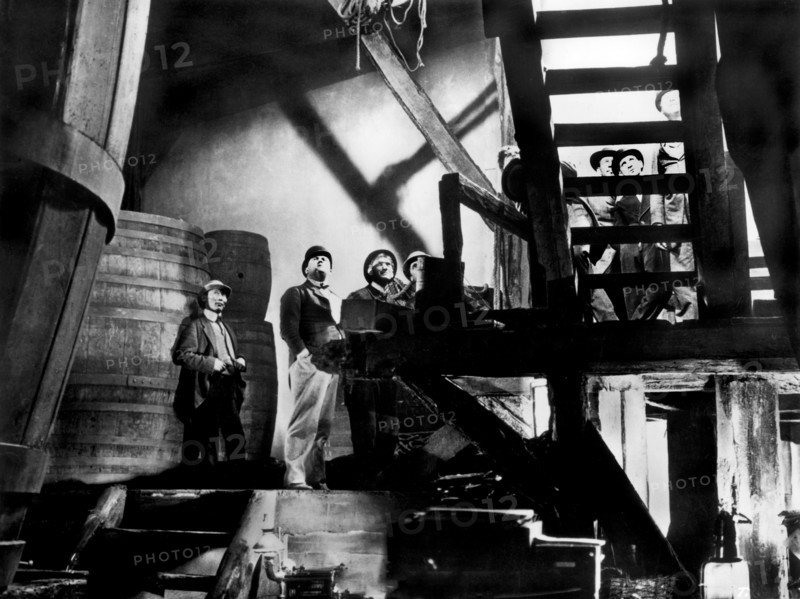 Scene from the German musical film, "The Threepenny Opera", German title: "Die 3 Groschen-Oper", photo by Casparius, 1931