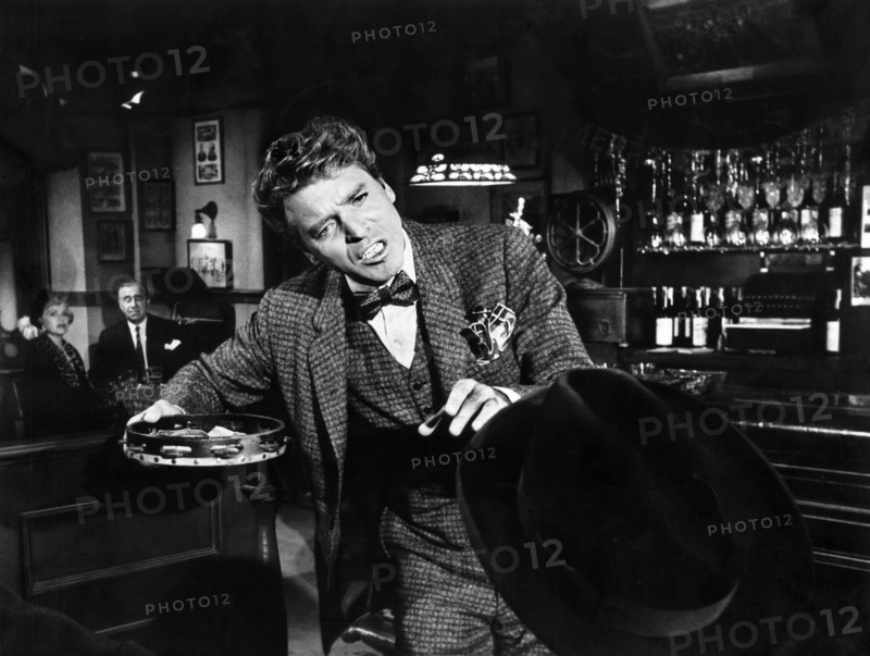 Burt Lancaster, on-set of the film, "Elmer Gantry", United Artists, 1960