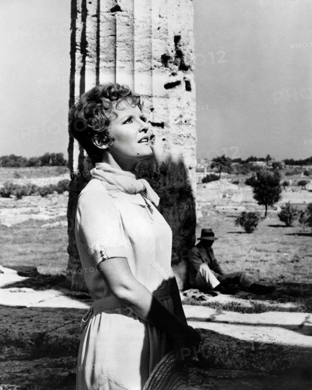 Petula Clark, on-set of the film, "Goodbye, Mr. Chips", MGM, 1969