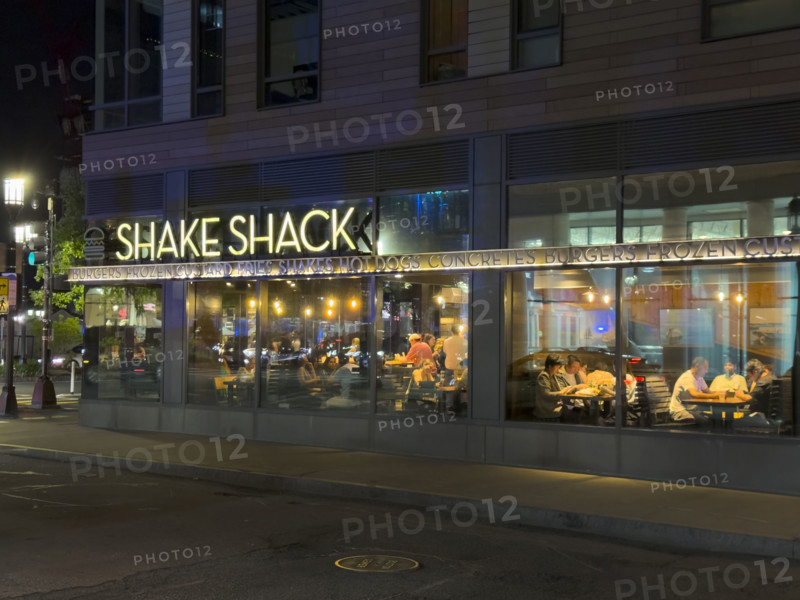 Shake Shack fast food restaurant, Boston