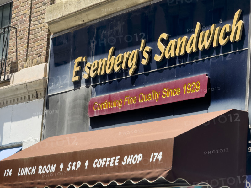 Eisenberg's Sandwich shop, New York City