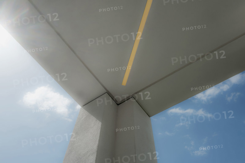 Architectural detail, Hammer Museum, Los Angeles