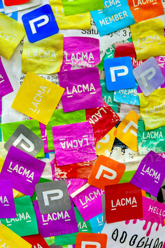 Multi-colored LACMA