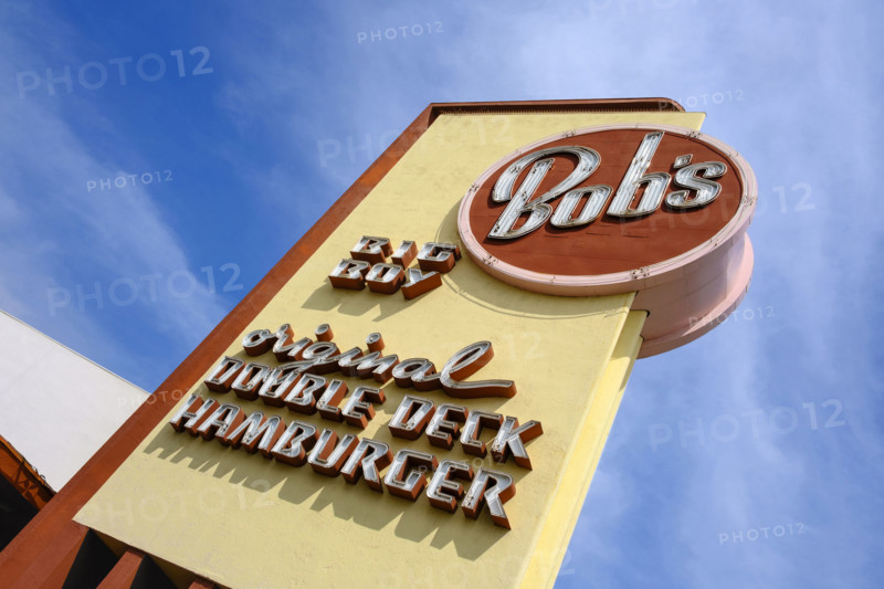 Bob's Big Boy sign and restaurant, Burbank