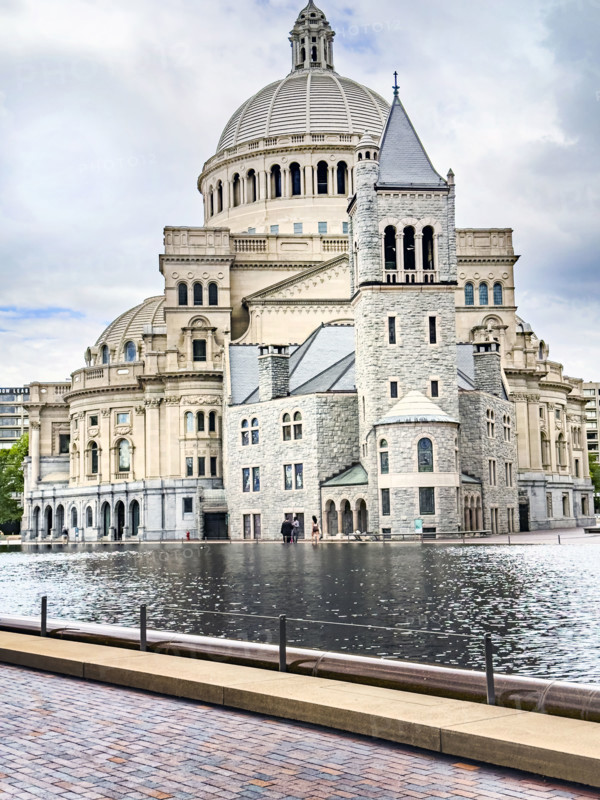 First Church of Christ, Scientist and reflecting pool, Christian Science Plaza, Boston