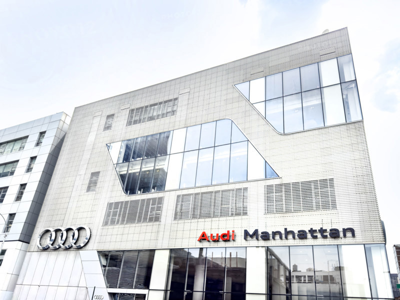 Audi car showroom, Manhattan, New York City