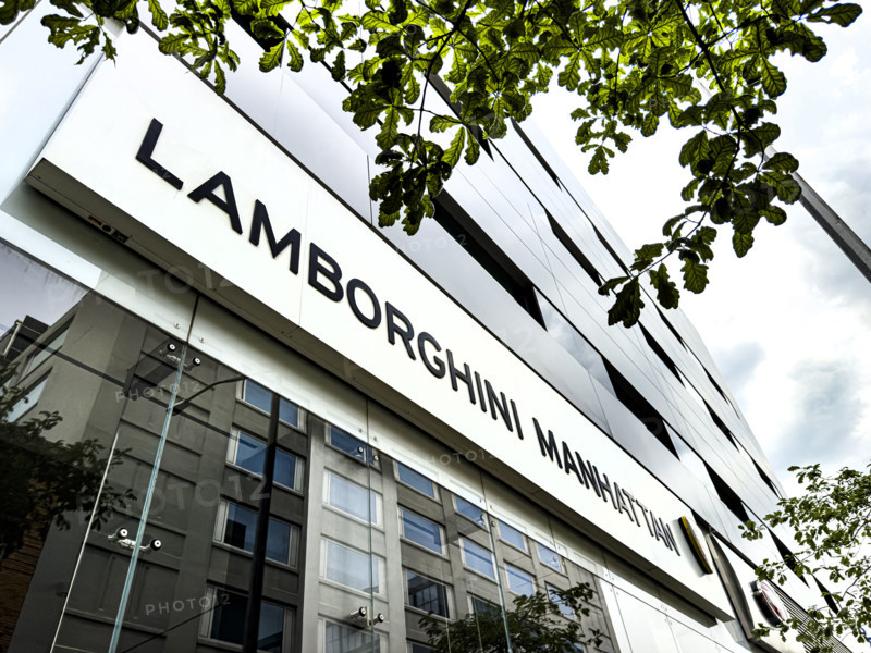 Lamborghini Manhattan car showroom, New York City