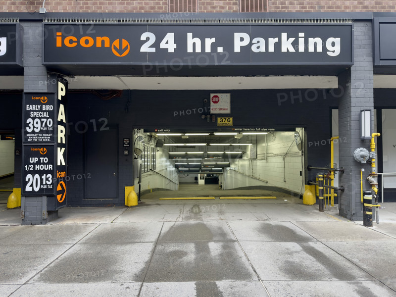 Icon 24-Hour Parking Garage, Greenwich Street, New York City